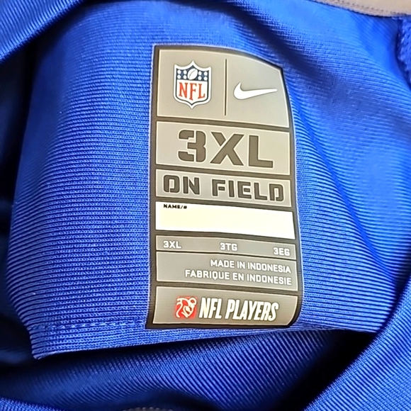 Dexter Lawrence New York Giants Nike Team Jersey 3XL - Picture 9 of 9